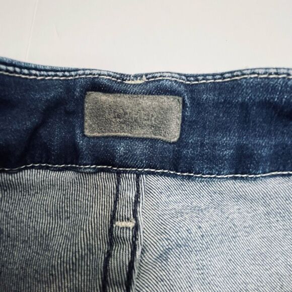 Mother Looker High-Rise Ankle Fray Skinny Jeans in Tongue And Chic Size 26 - Picture 6 of 13